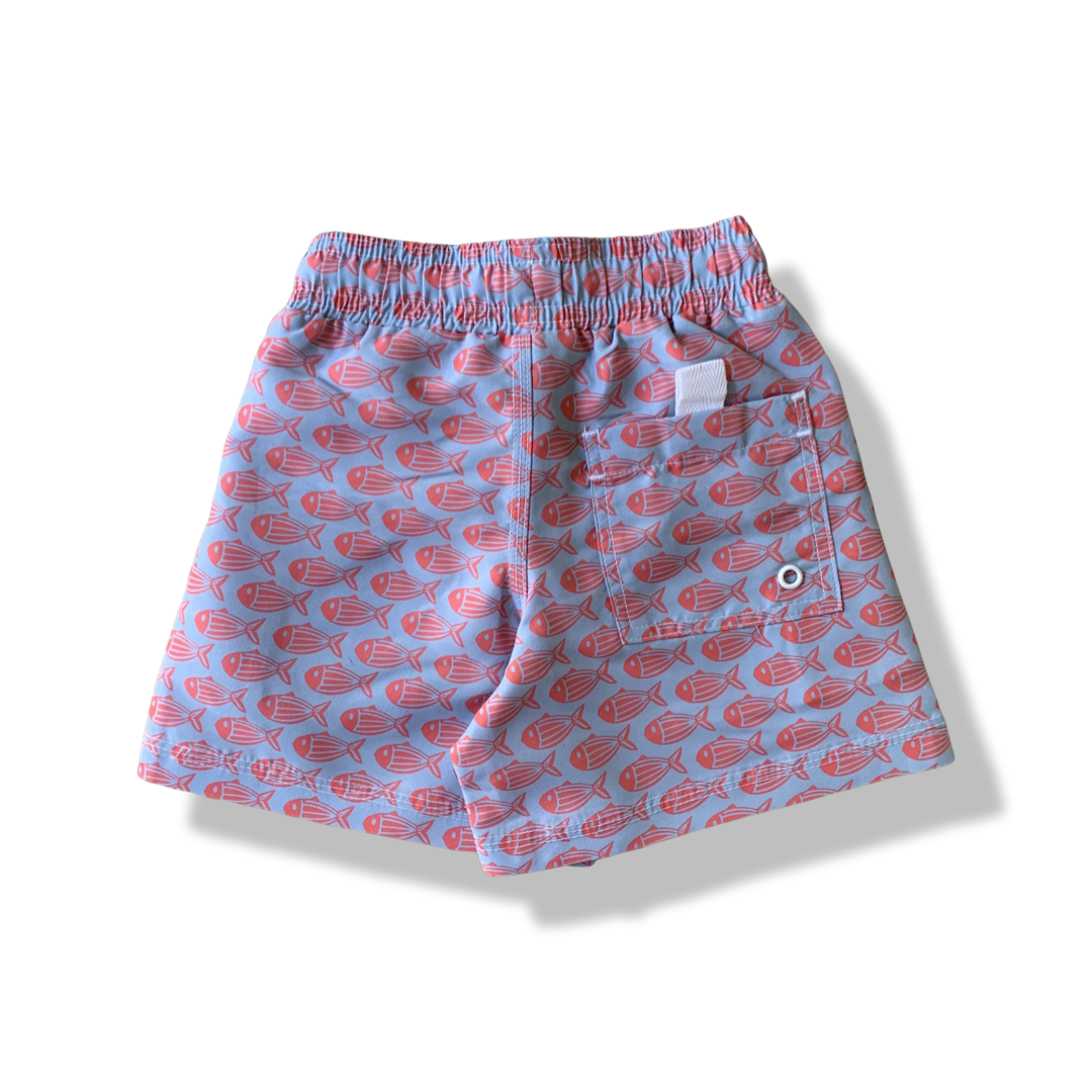 Coral Fish Swim Trunk