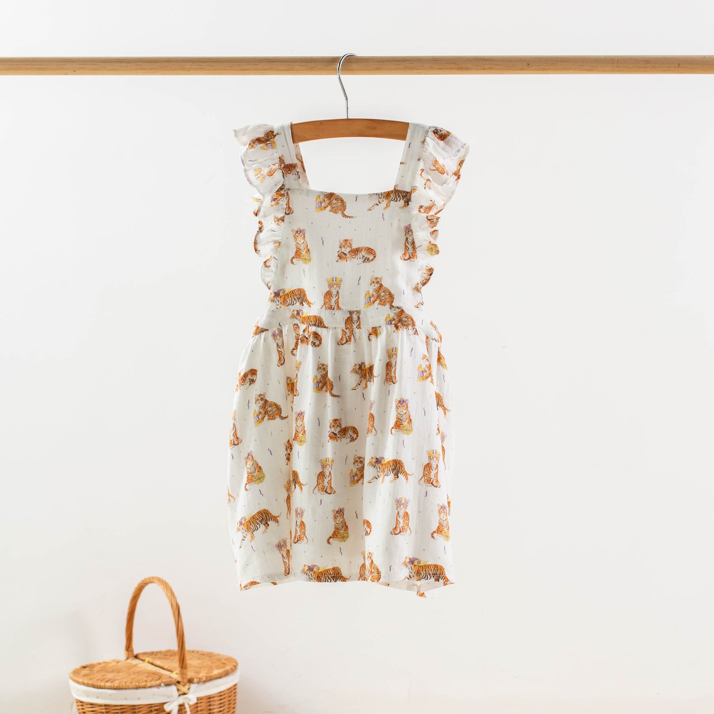Louisiana Tigers Muslin Dress