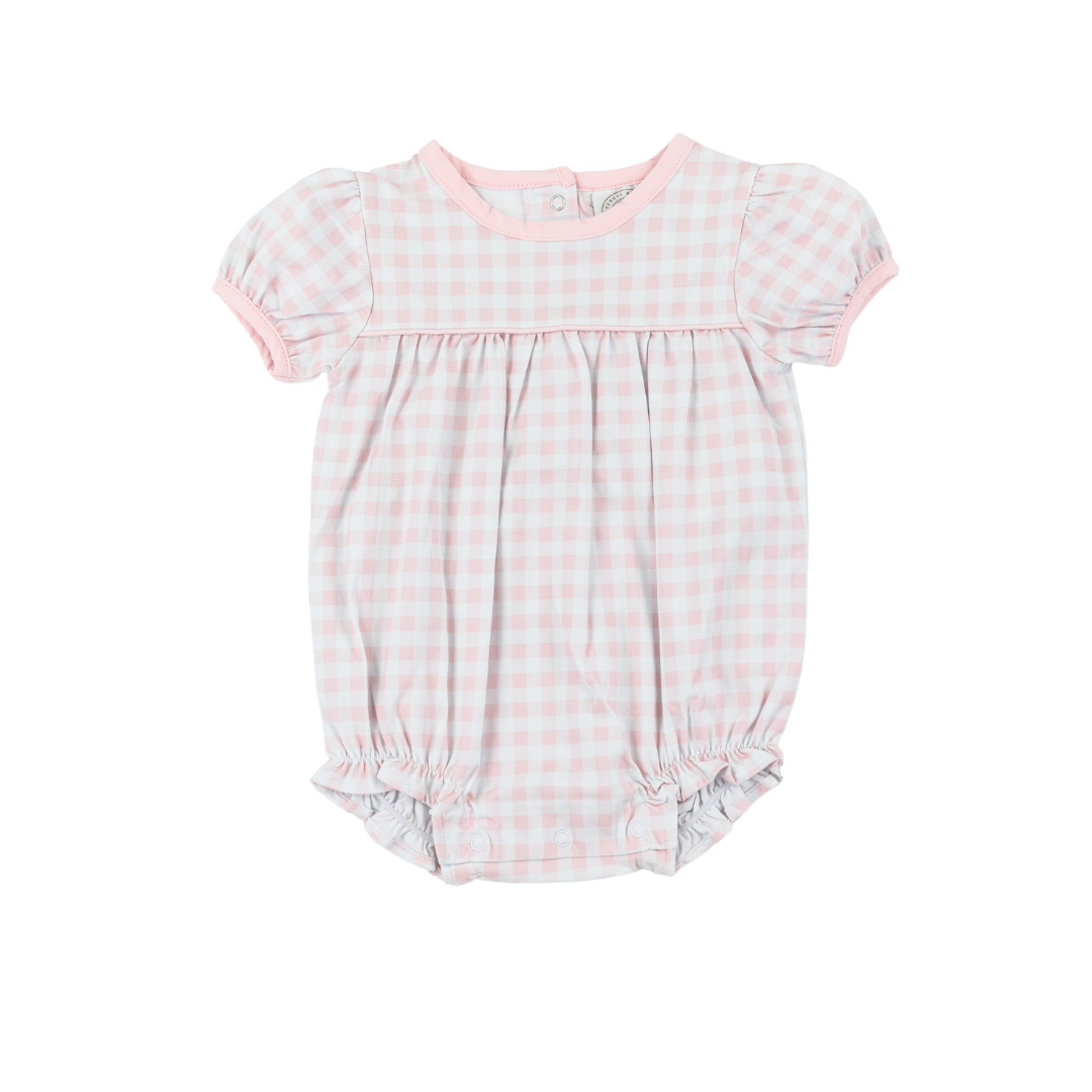 Classic Pink Gingham Bubble