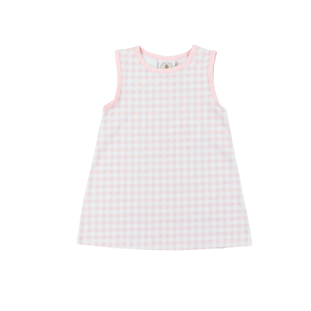 Classic Pink Gingham Play Dress