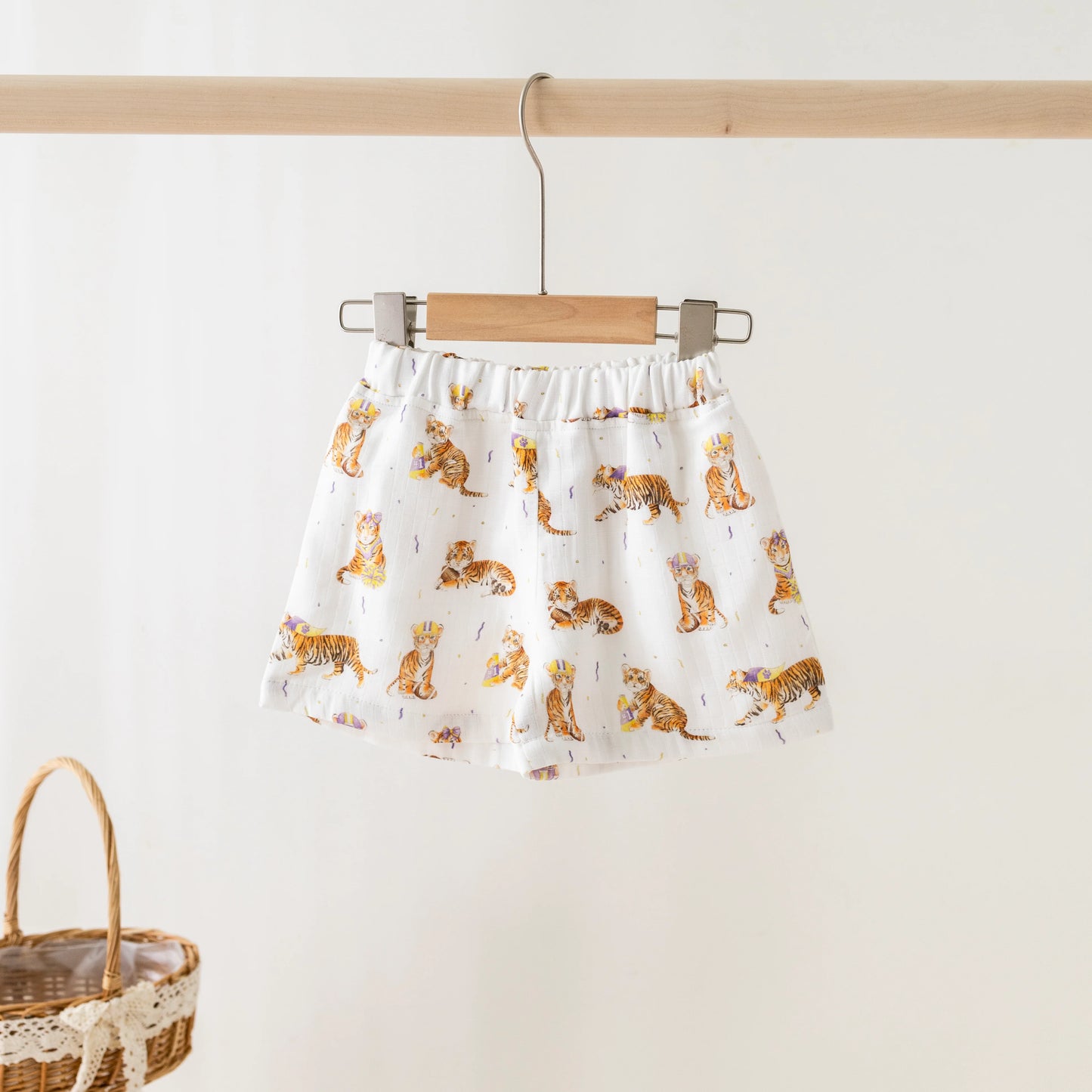Louisiana Tigers Muslin Shorts