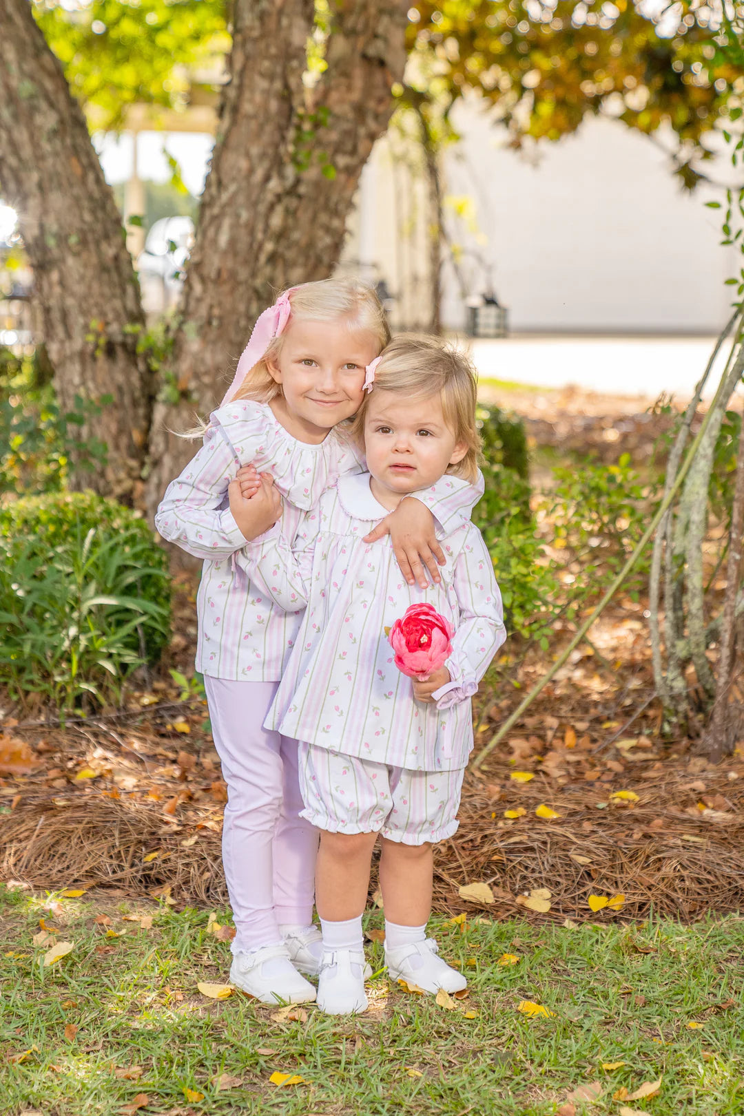 Striped Tulip Legging Set