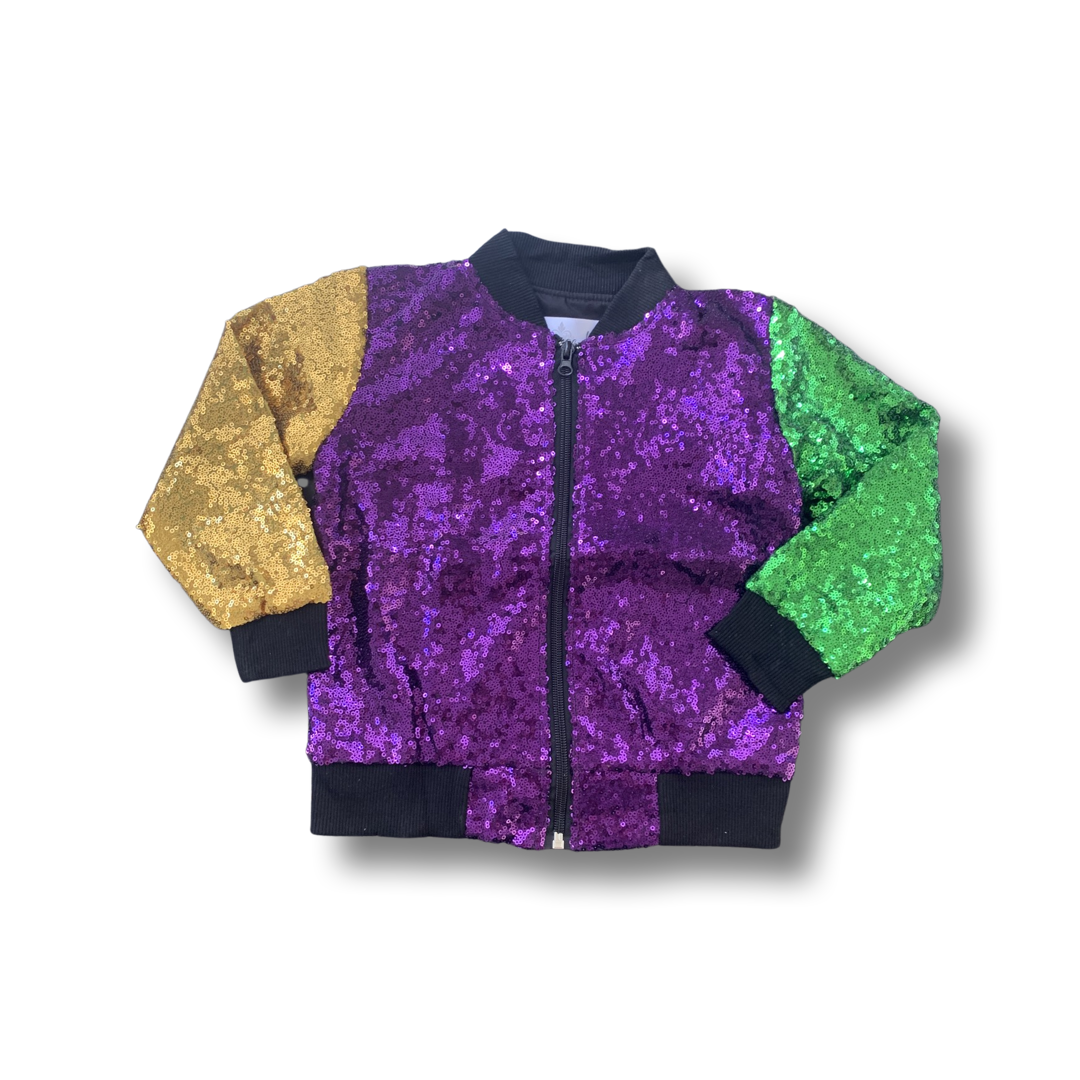 Mardi Gras Sequin Jacket