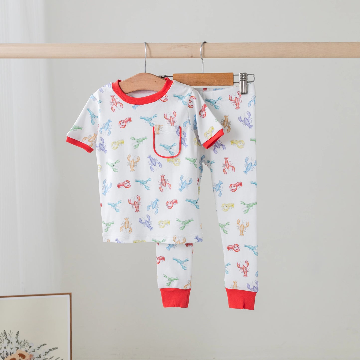 Colorful Claws Cotton PJ Set