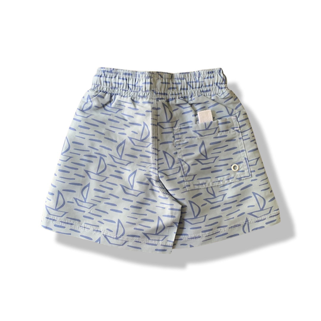 Sailboats Swim Trunk