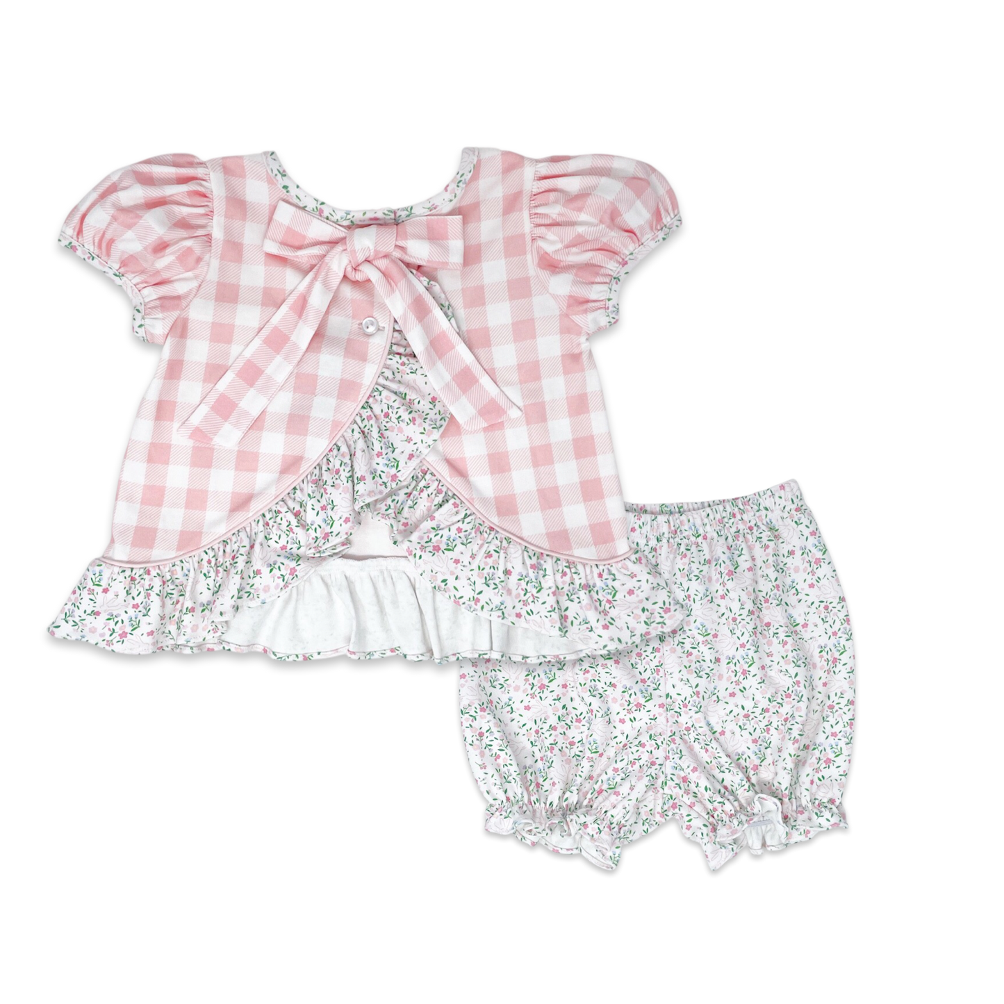 Bunny Pink Bloomer Set