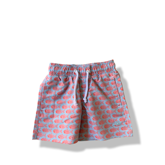 Coral Fish Swim Trunk