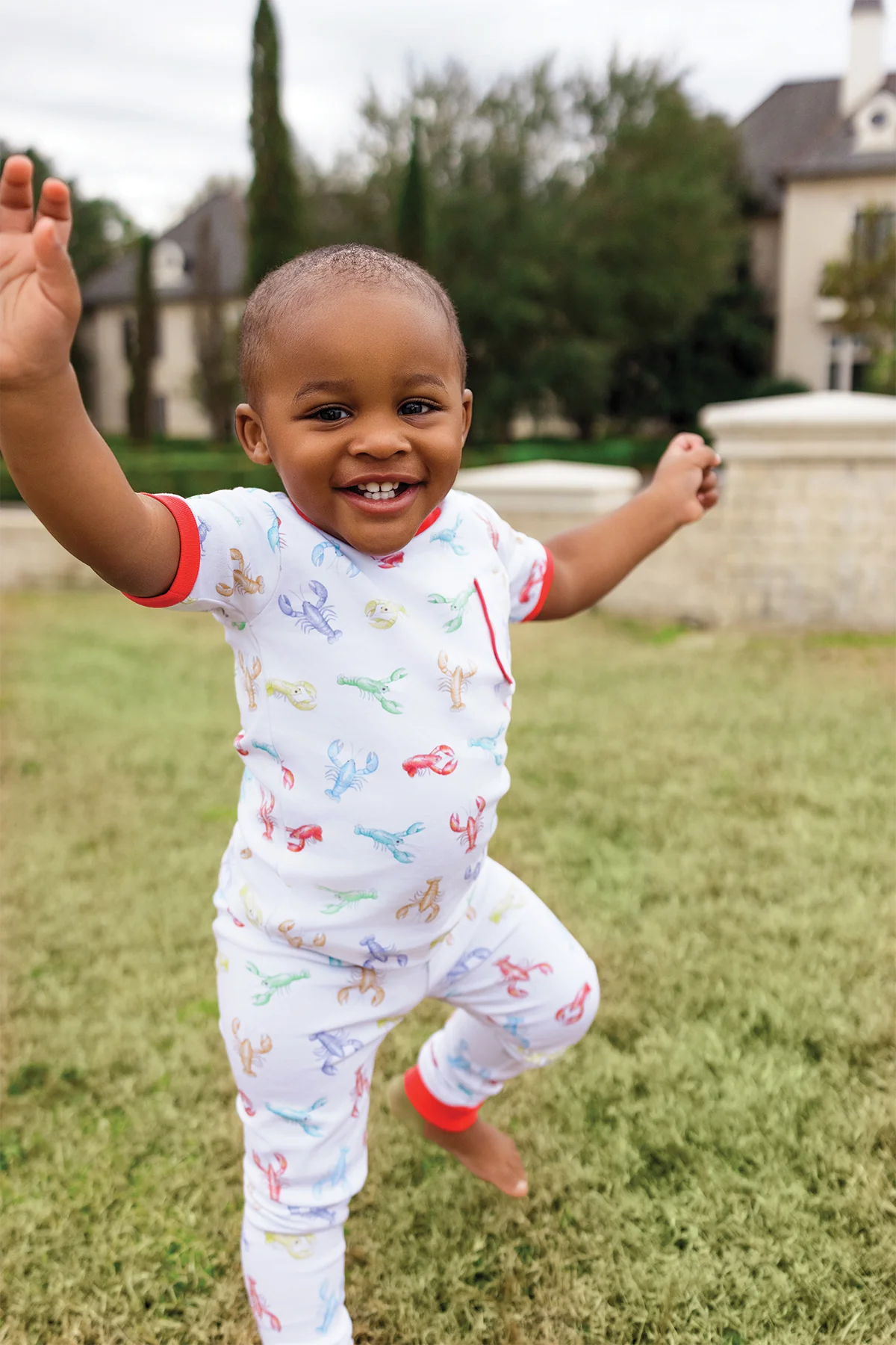 Colorful Claws Cotton PJ Set