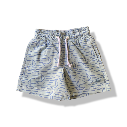 Sailboats Swim Trunk