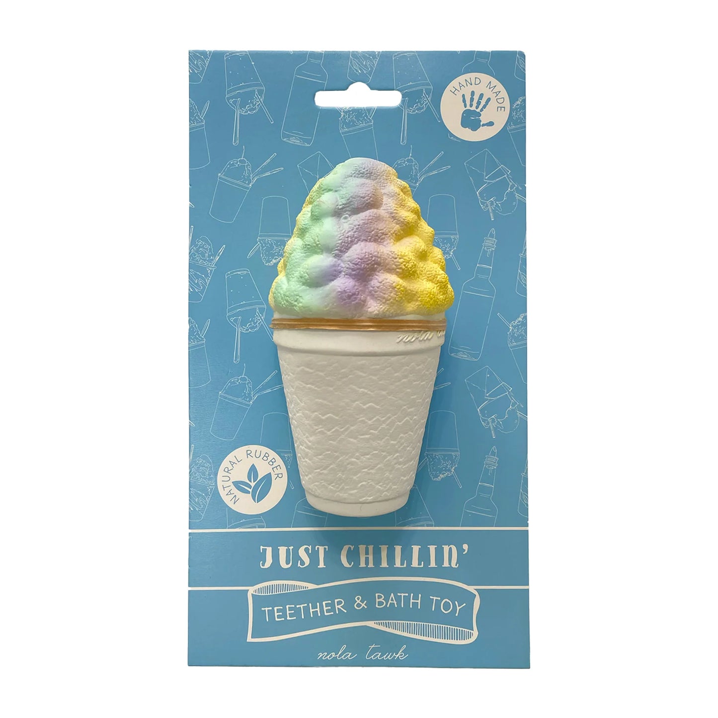 Snow Cone Teether & Bath Toy