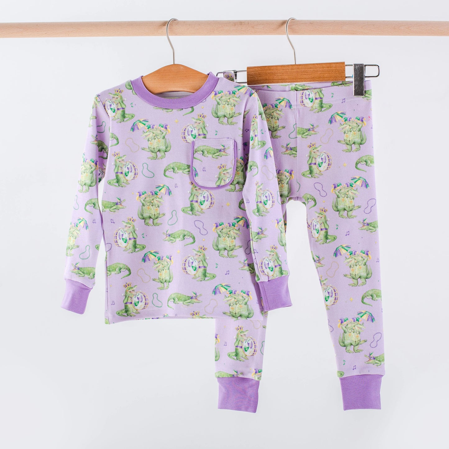 Gator Gras PJ Set