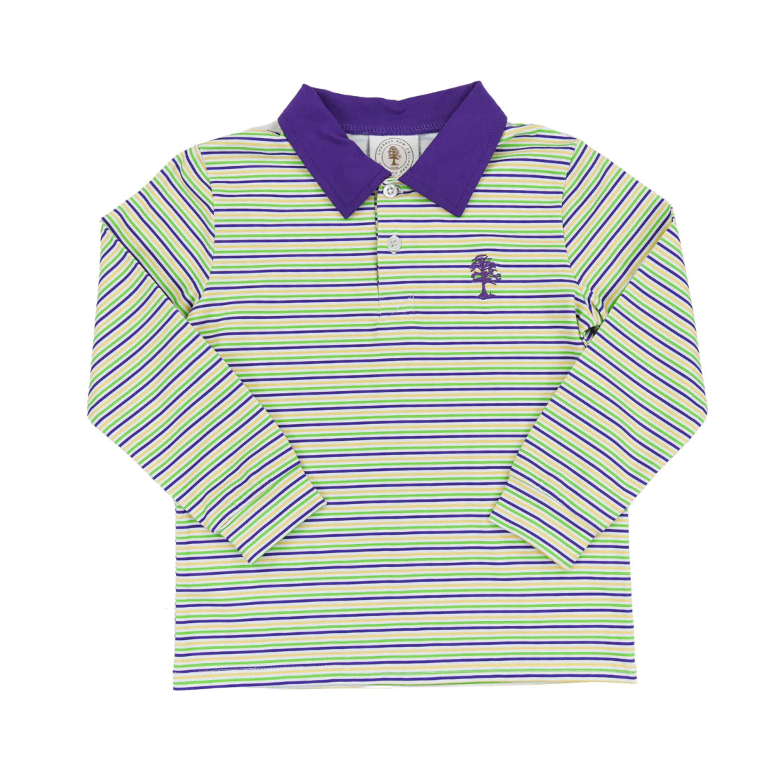 Throw Me Something Mister Long Sleeve Polo