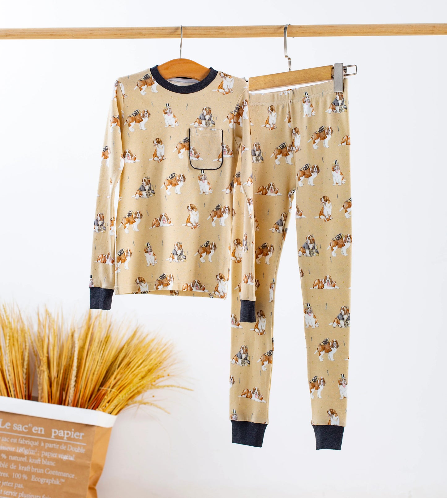 Who Dat Pup PJ Set