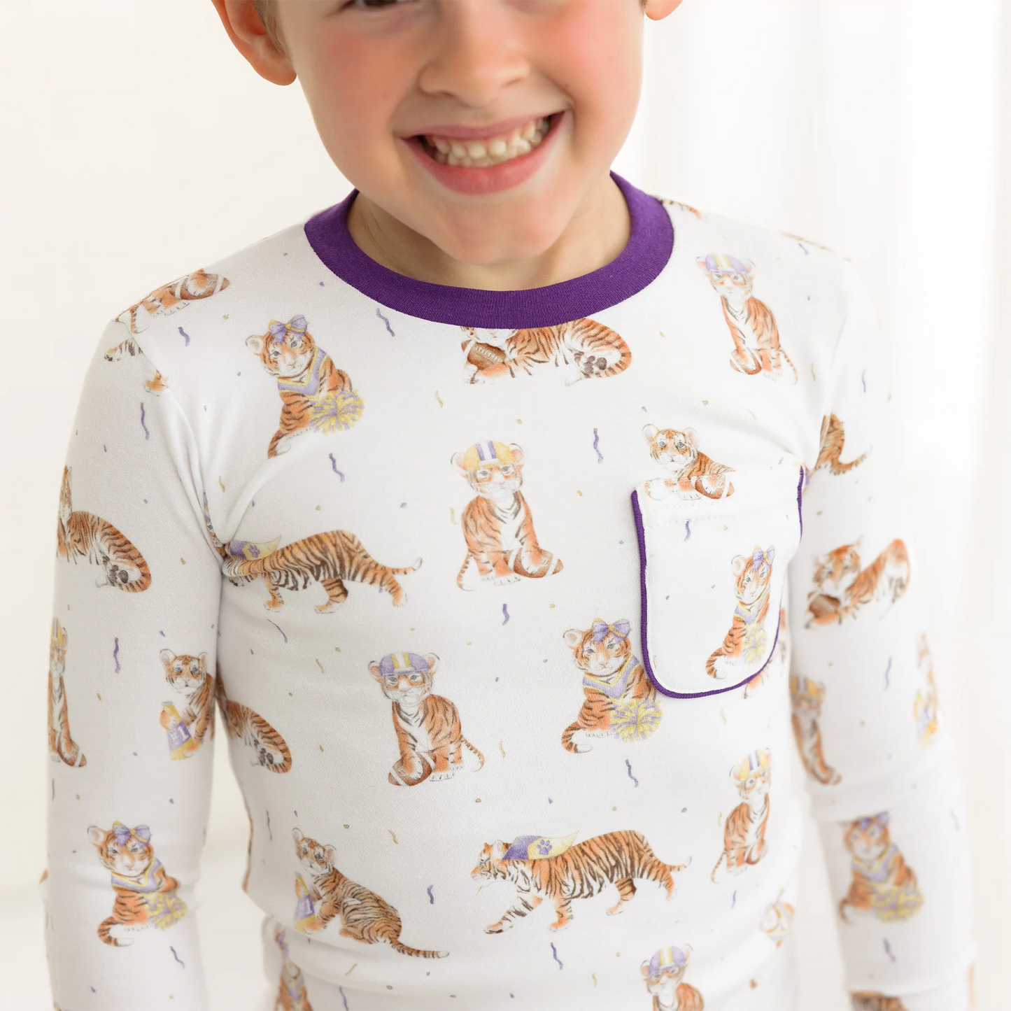 LSU Cub Cotton PJ Set