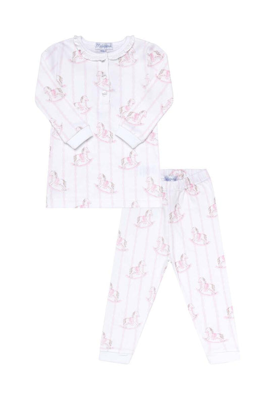 Pink Rocking Horse PJ Set