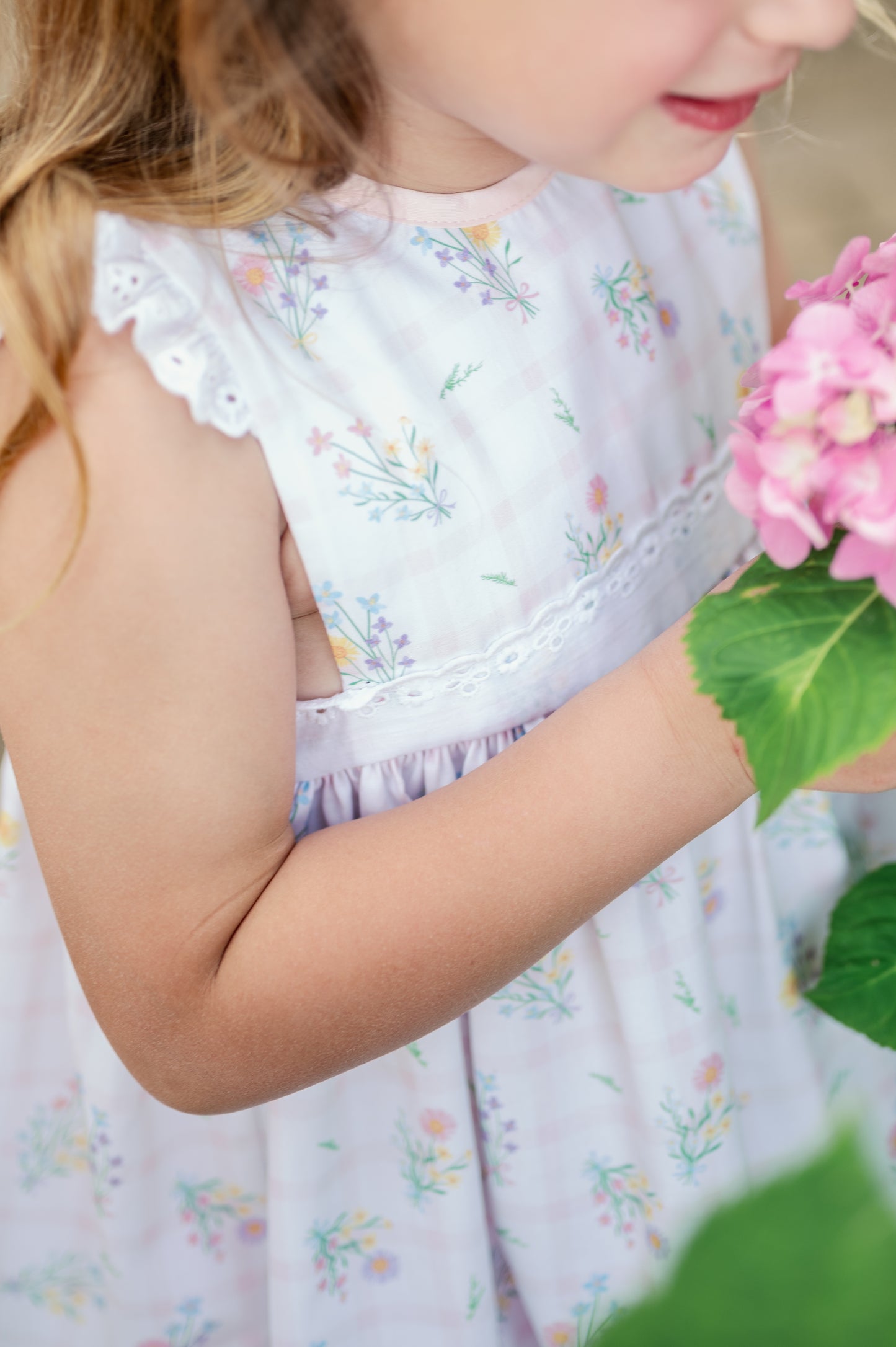 Wildflower Windowpane Dress