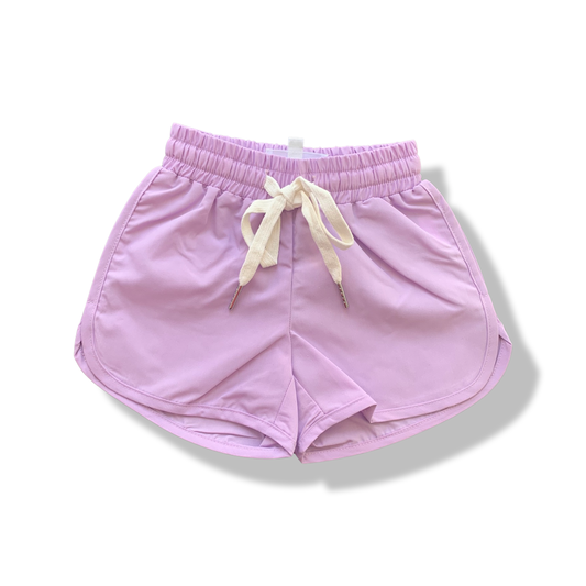 Lavender Play Shorts