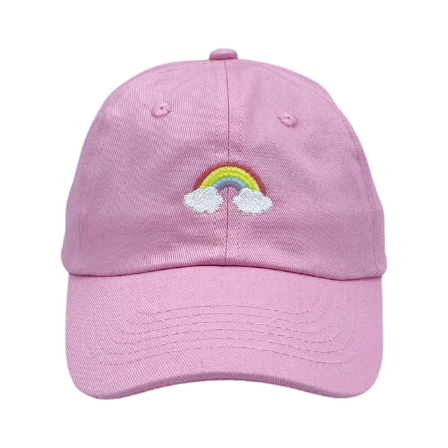 Rainbow Bow Baseball Hat