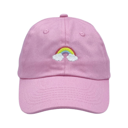 Rainbow Bow Baseball Hat